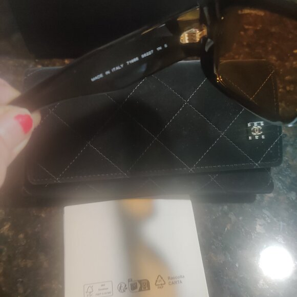CHANEL pilot sunglasses New - Picture 4 of 6